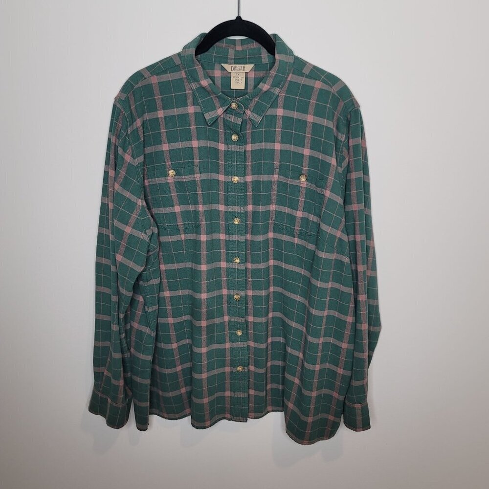 Duluth Trading Co Buttonβ Up Womens 2XL